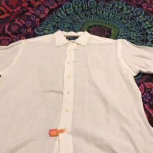 Men’s white dress shirt